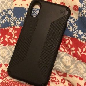 iPhone X Black Speck Case